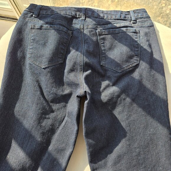 Baccini Capris Black Size Size 10 - Picture 3 of 7